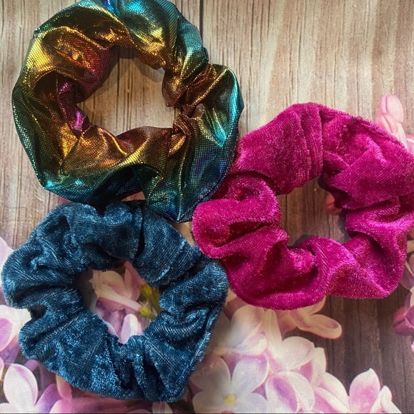3pcs Hair Scrunchies Set - Picture 3 of 4